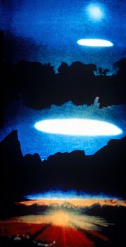 descending lights